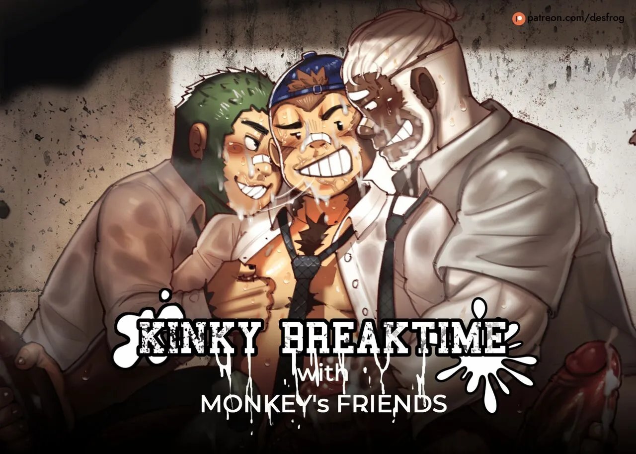 Kinky Breaktime With Monkey Friends 001