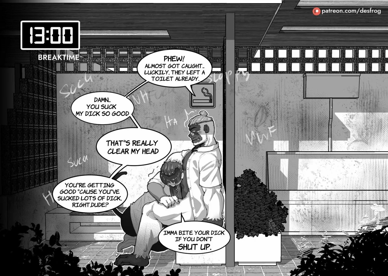 Kinky Breaktime With Monkey Friends 010