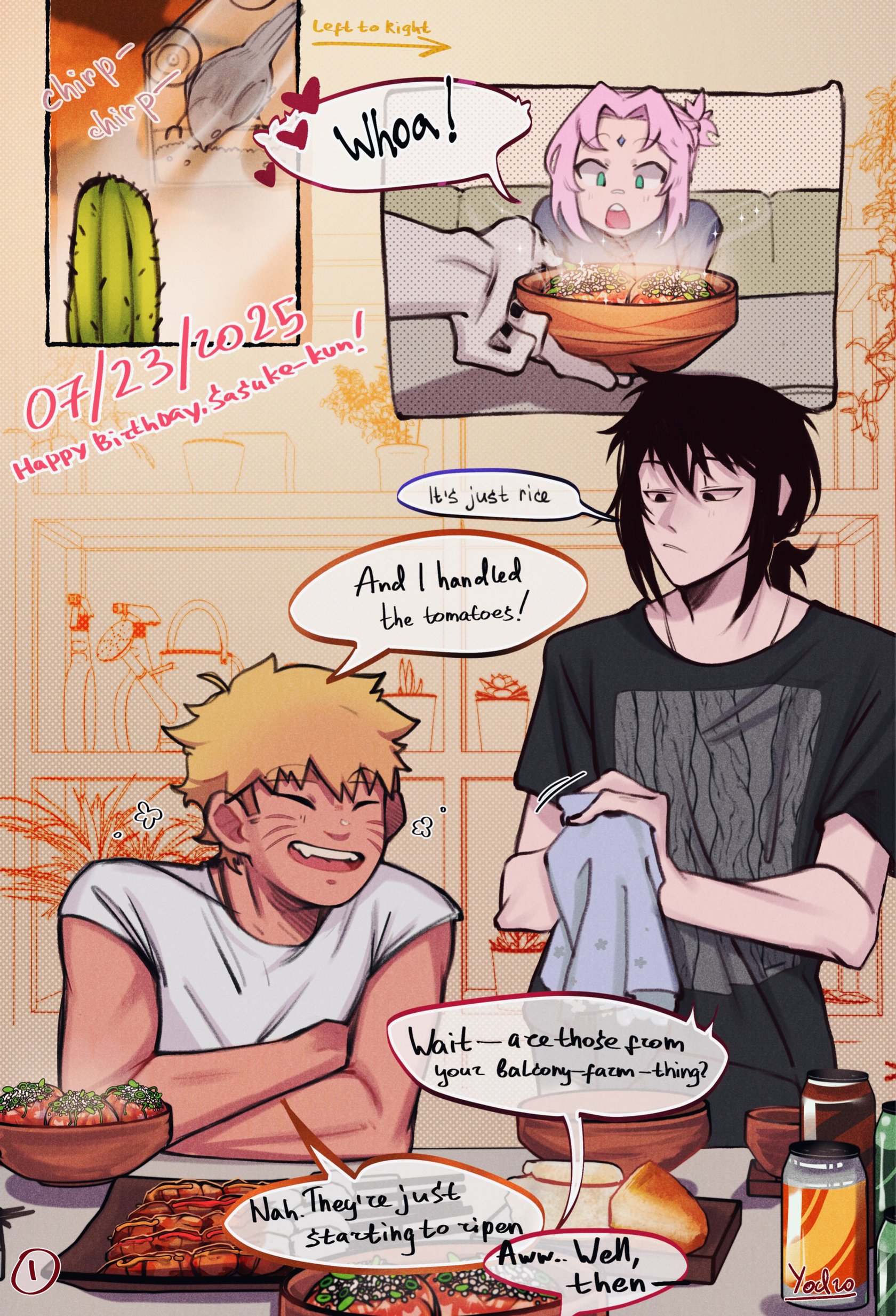 07/23/25 - Happy Birthday, Sasuke-kun by Yodzo 001