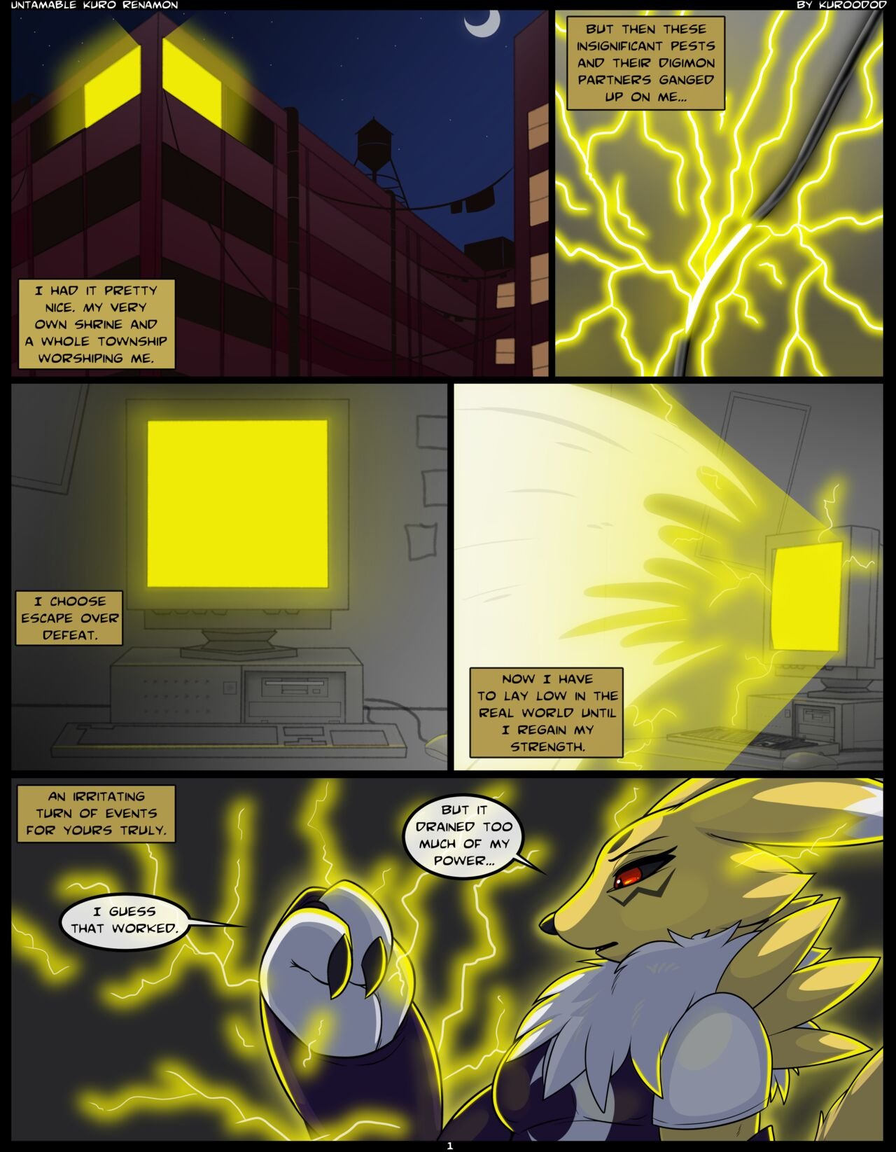 [Kuroodod] Untamable Kuro Renamon [Ongoing] 001