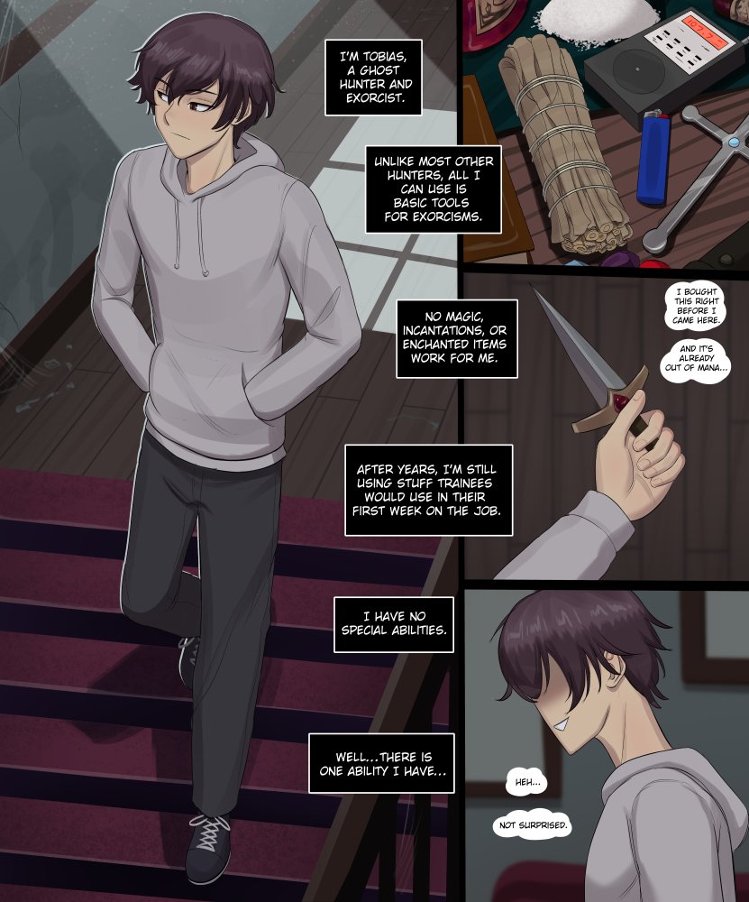 Accidental Ghost Boyfriend Ch. 1 [Ongoing] 001