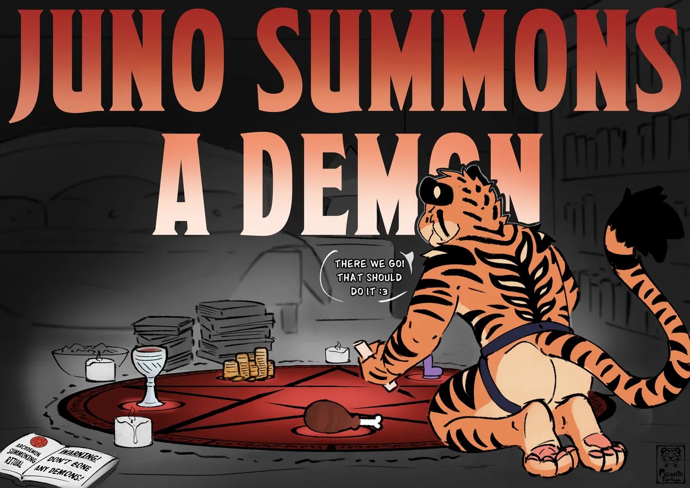 Juno Summons a Demon 001