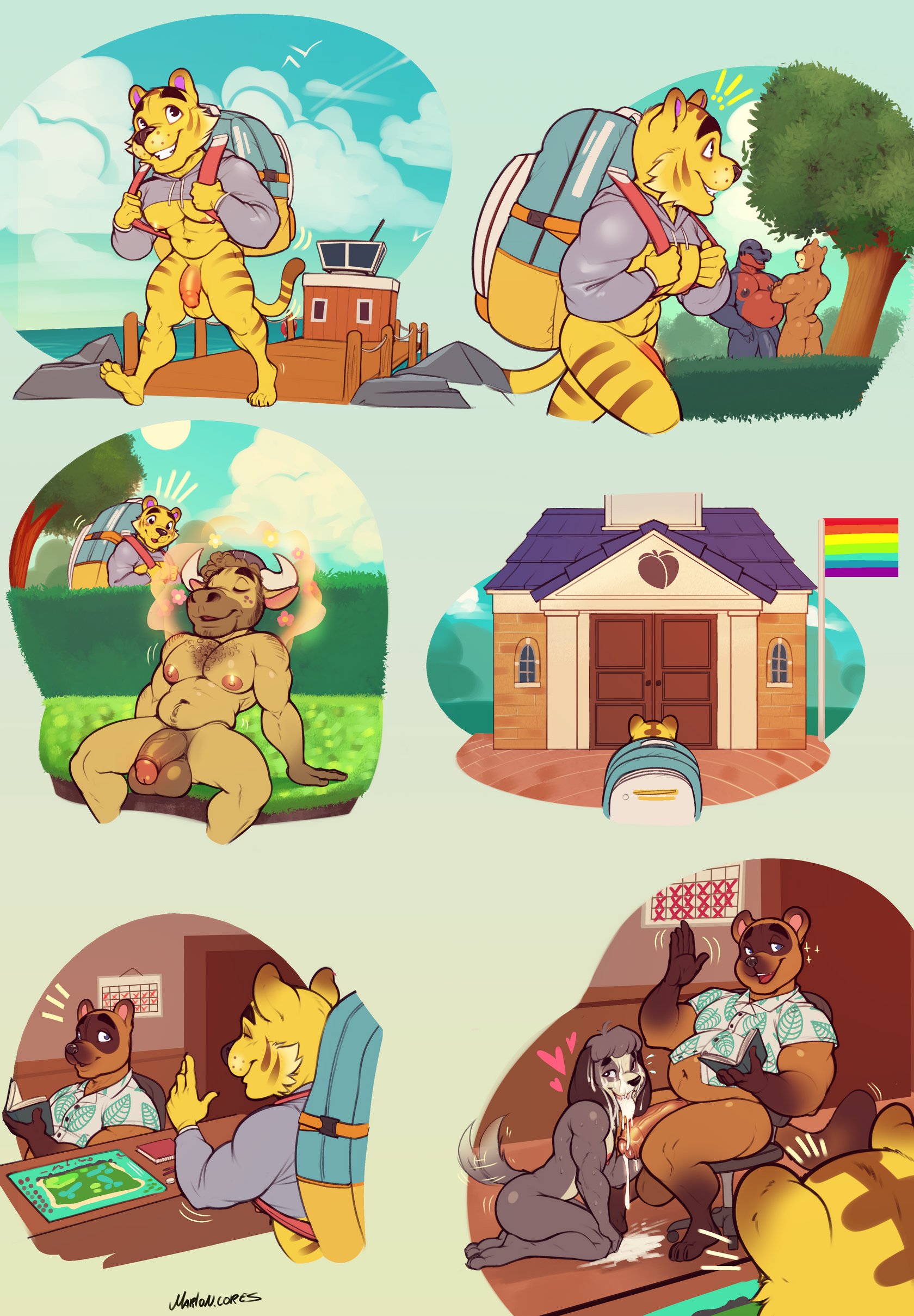 Animal Crossing Comic (Ongoing) 001