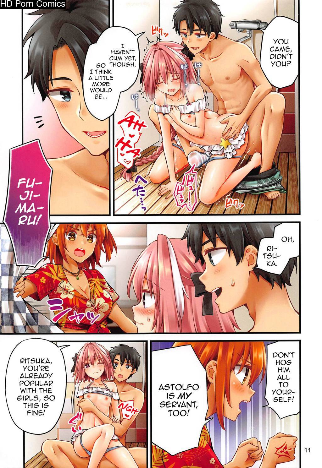 Astolfo-kun ga Gudas ni Ecchi na Koto Sarechau Hon 010
