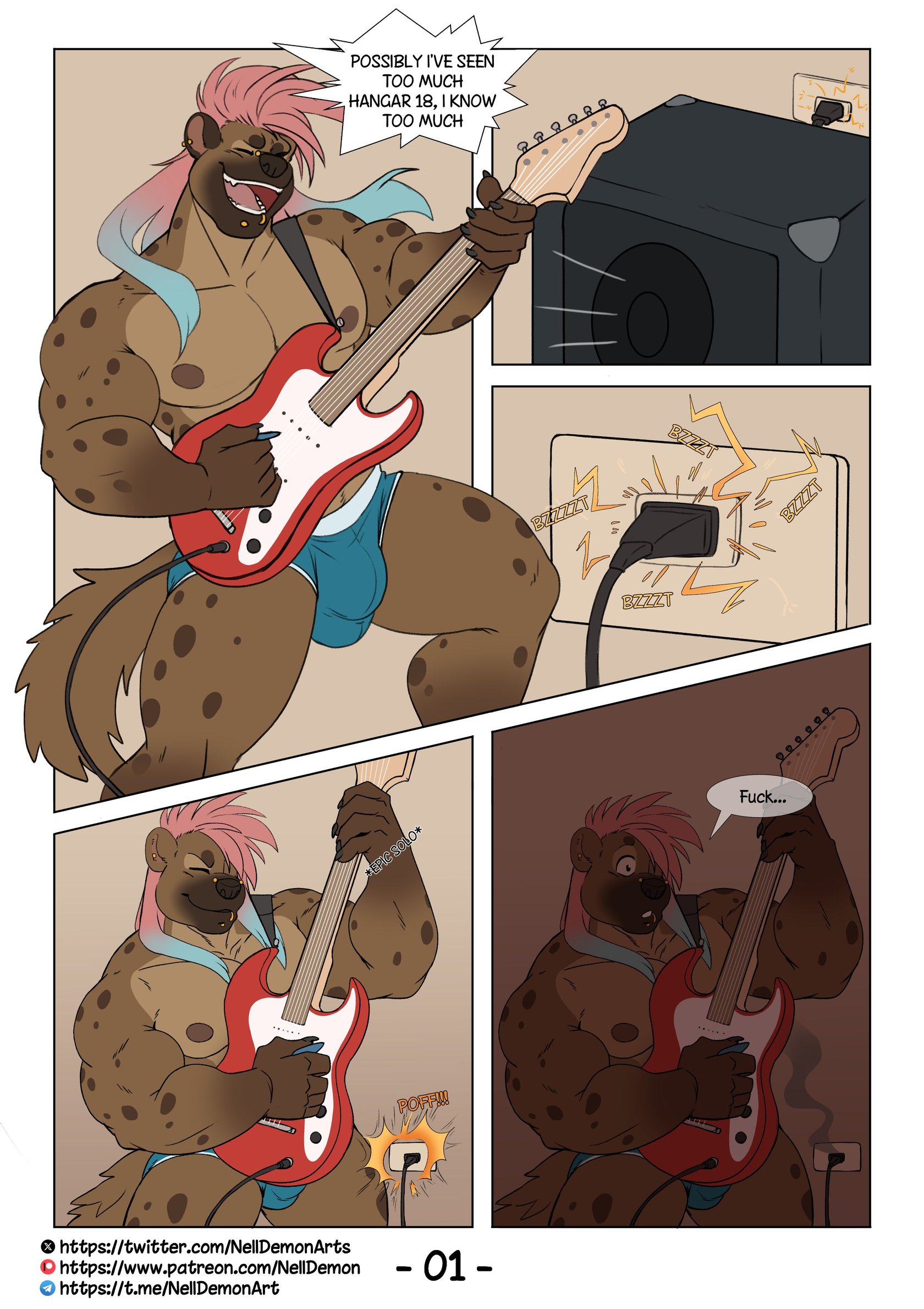 Handy Hunk - Chapter 2: Electricity⚡️ (ongoing) 001