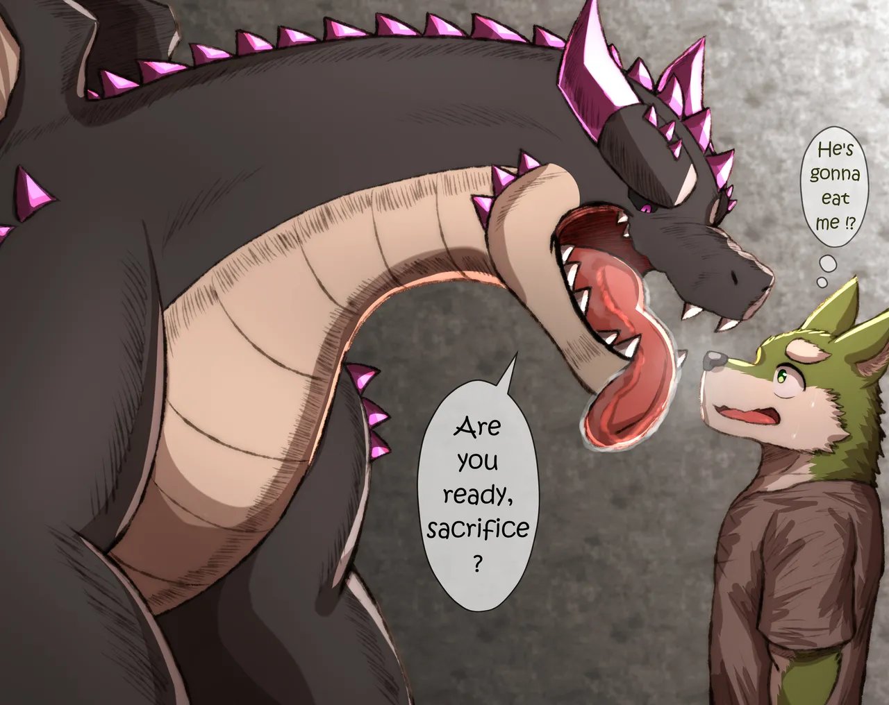 The Black Dragon's Sacrificial Mate 001