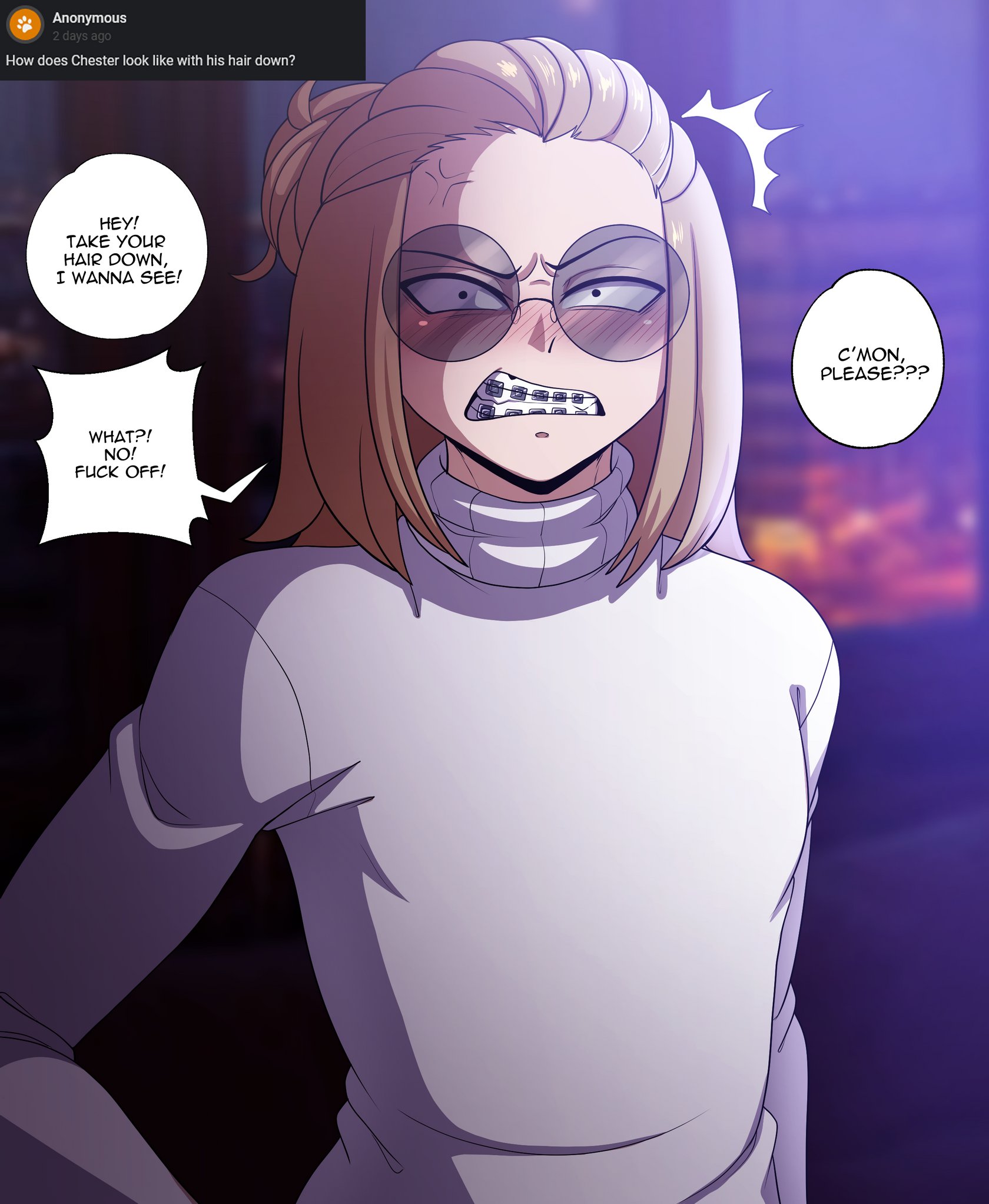 Chester's Hair[Blackwhiplash] 001