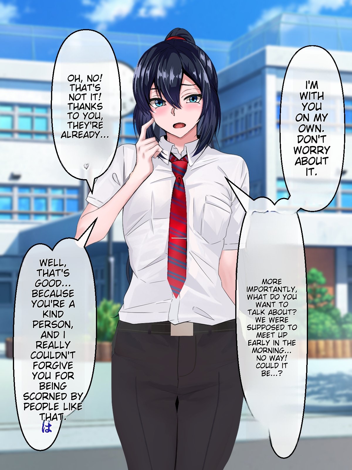 Ijime Kara Tasuketekureta Senpai ga, Ijime no Shuhan ni Mesu Ochisase Tareru Hanashi 007