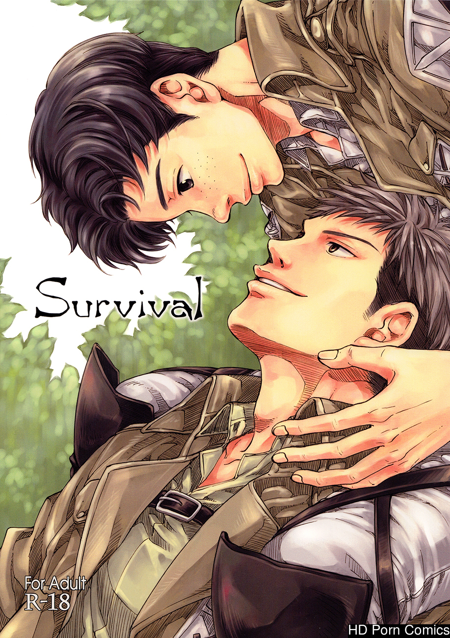 (FALL OF WALL Osaka 2) [MASCARA (Ogami Aki)] Survival (Shingeki no Kyojin) [English] [Baka Dumb Aho Scans] 001
