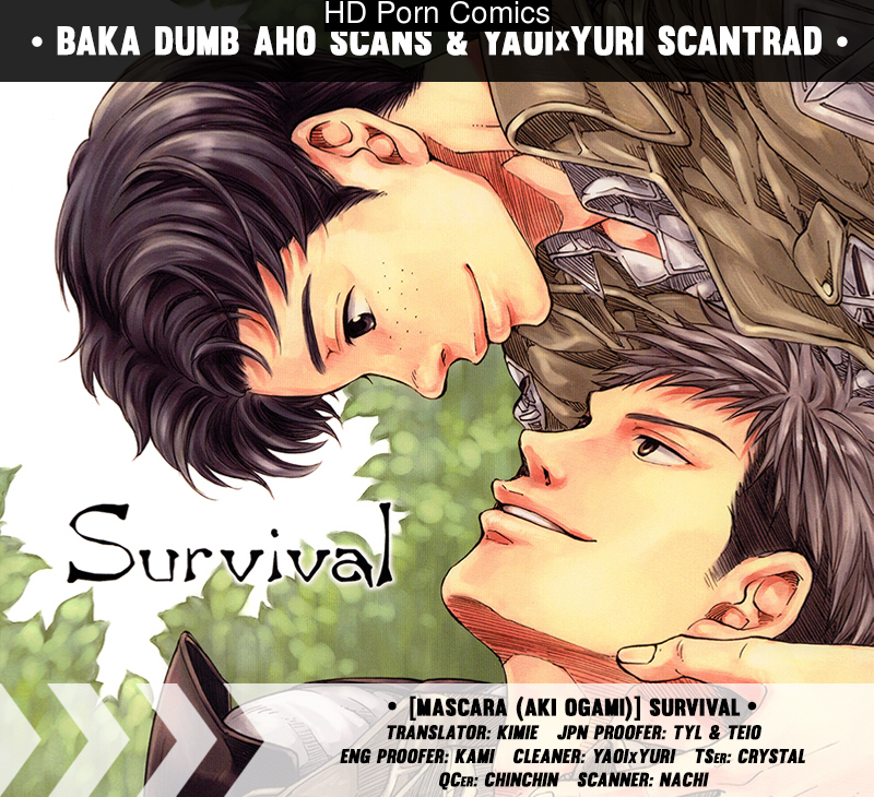 (FALL OF WALL Osaka 2) [MASCARA (Ogami Aki)] Survival (Shingeki no Kyojin) [English] [Baka Dumb Aho Scans] 002