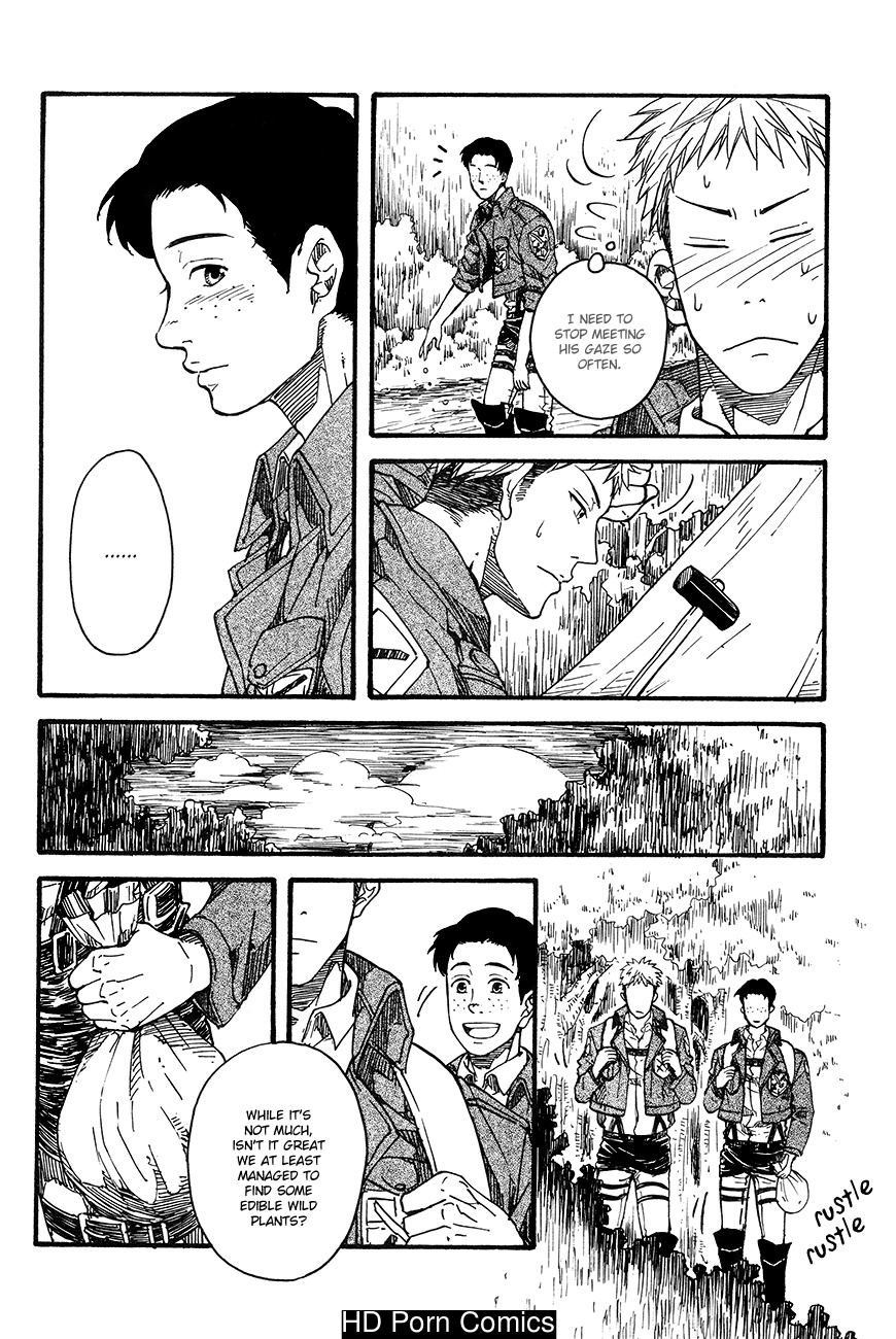 (FALL OF WALL Osaka 2) [MASCARA (Ogami Aki)] Survival (Shingeki no Kyojin) [English] [Baka Dumb Aho Scans] 010