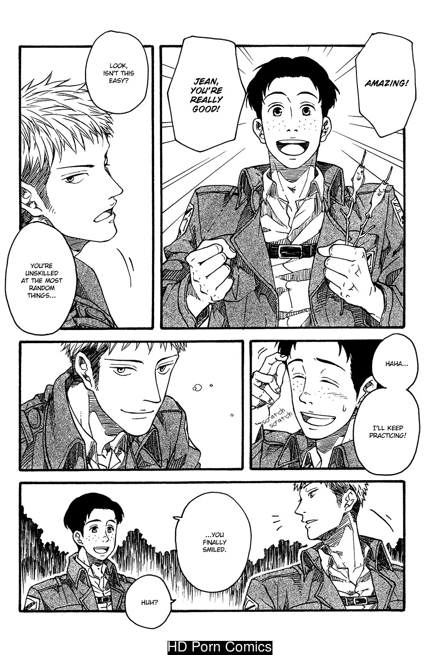 (FALL OF WALL Osaka 2) [MASCARA (Ogami Aki)] Survival (Shingeki no Kyojin) [English] [Baka Dumb Aho Scans] 014