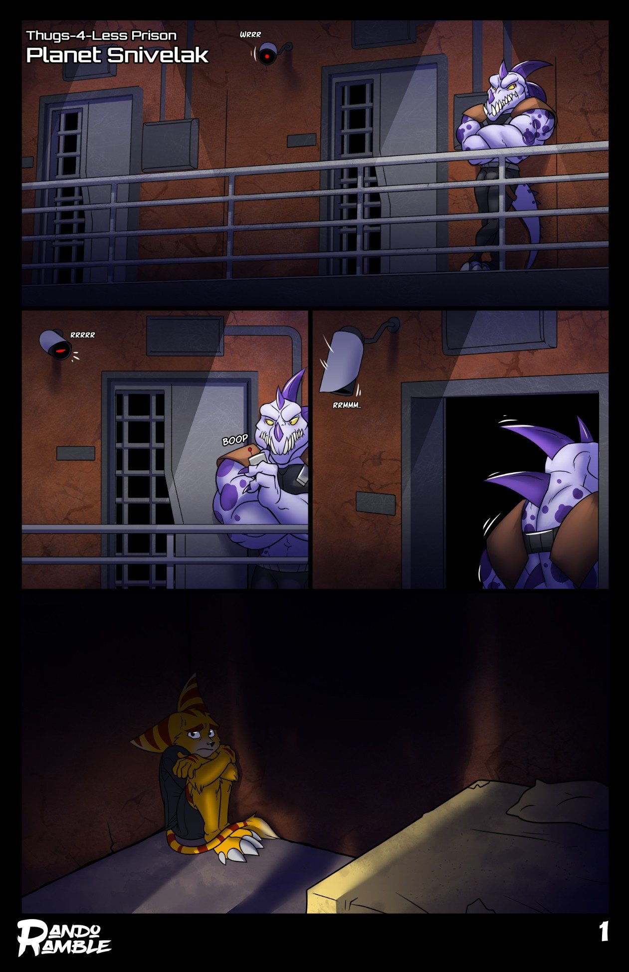Untitled Commission Comic by RandoRamble 001
