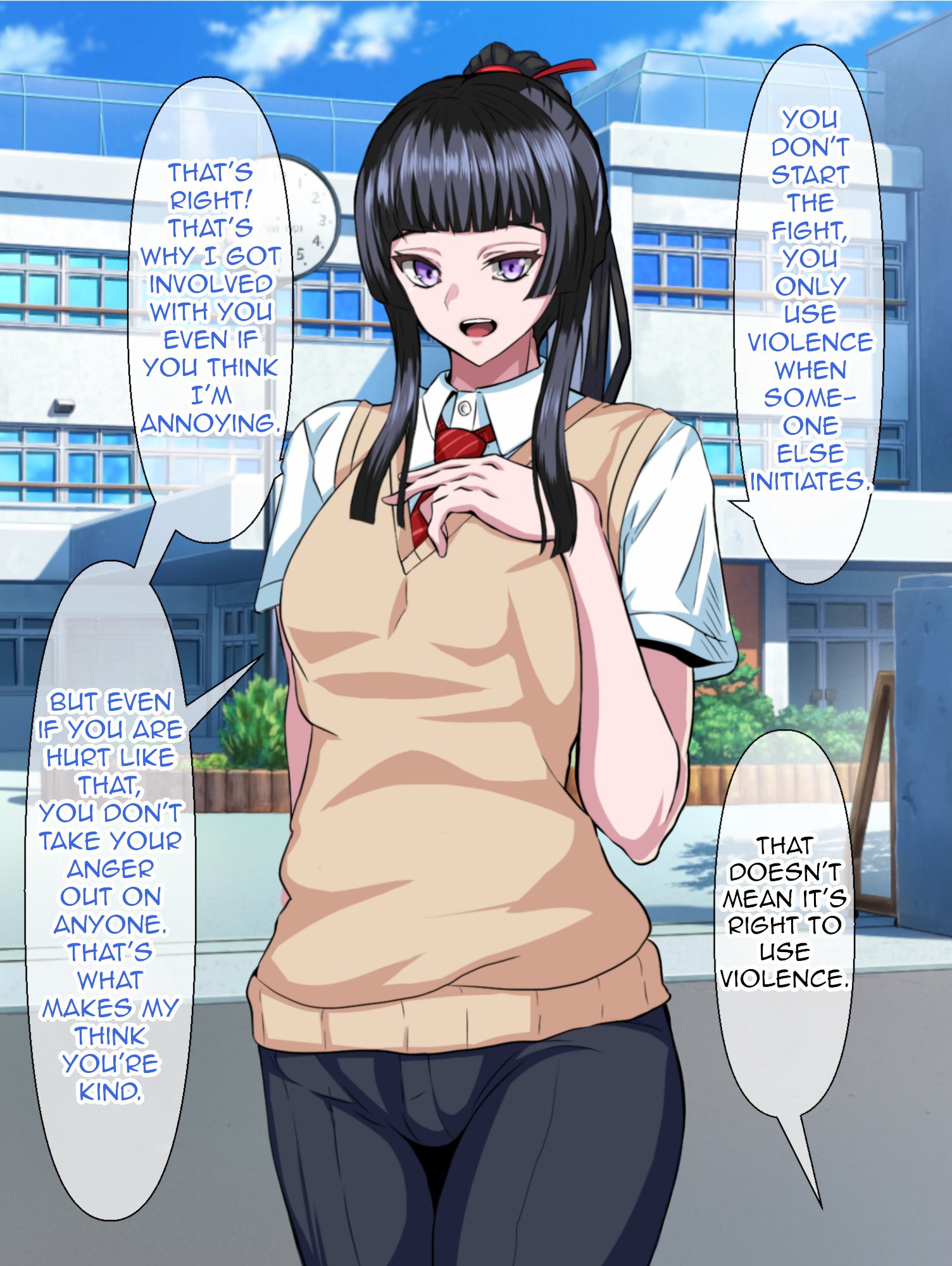 Majime de Yuiitsu no Rikaisha datta Iinchou ga Hitonatsu no Ma de Gakkou 1 no Kuzu ni Otosarechau Hanashi 009