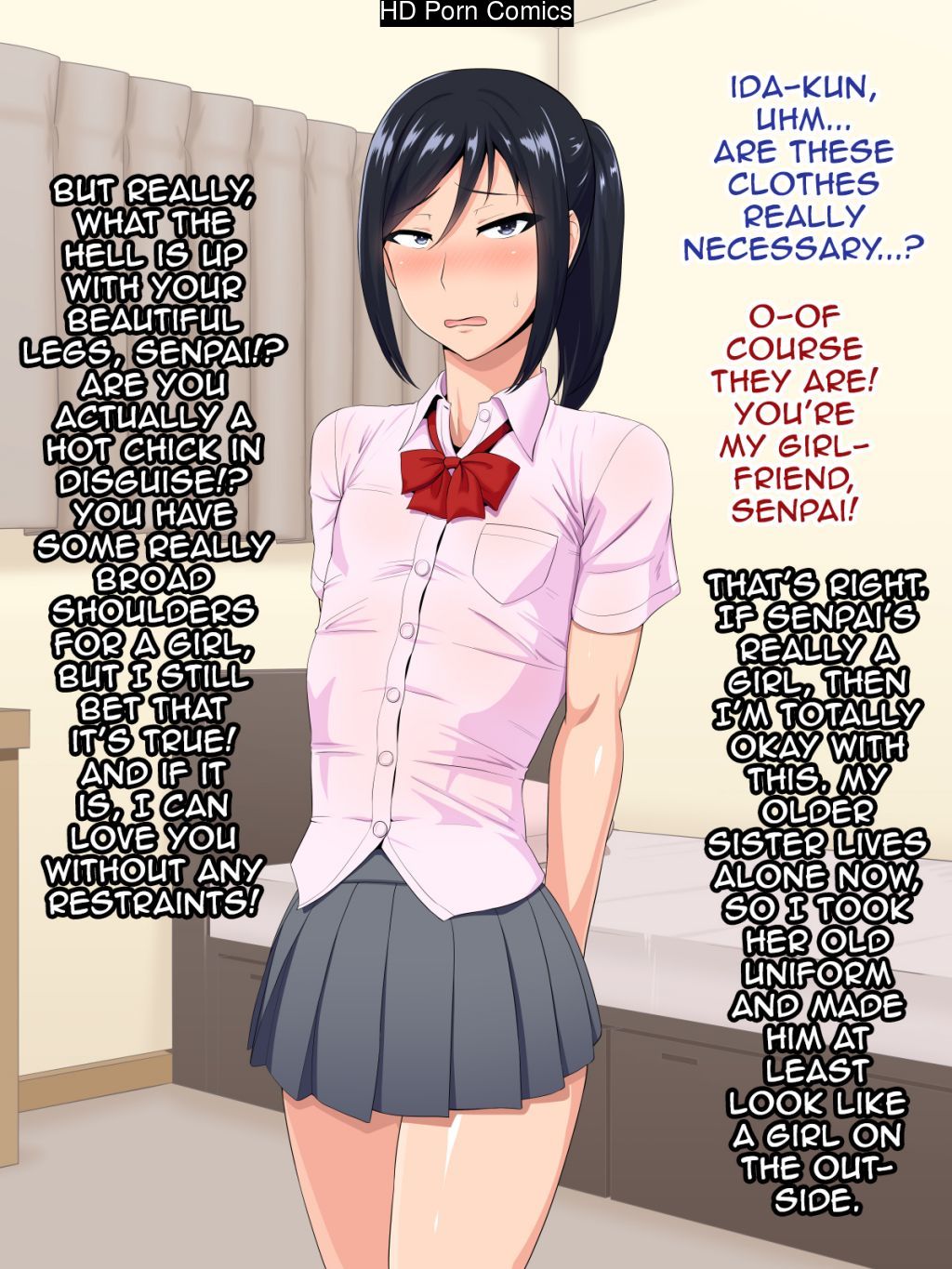 Senpai (♂) Kanojo (Kari) 010