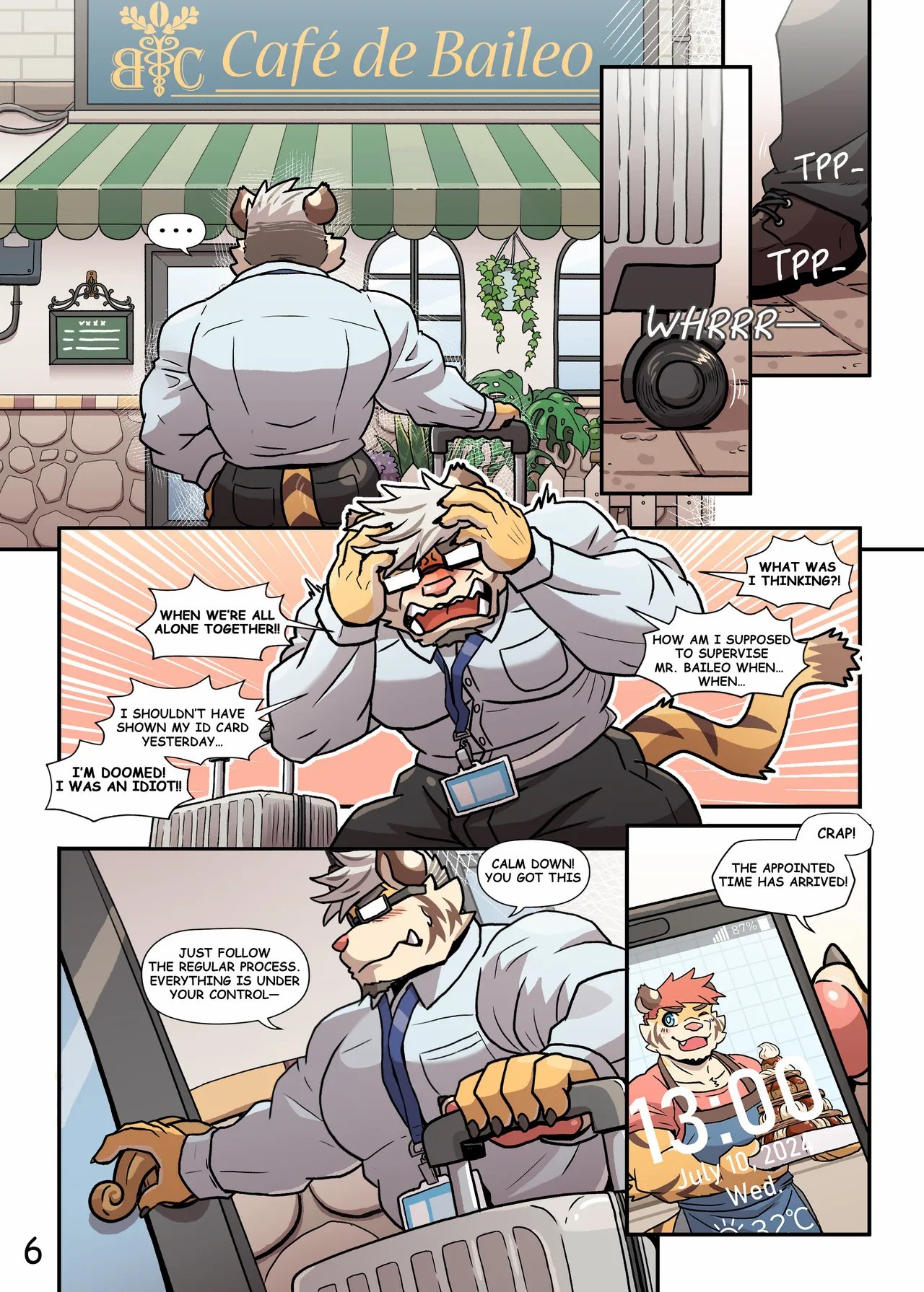 My Milky Daddies: Caffe Latte (WIP) 007